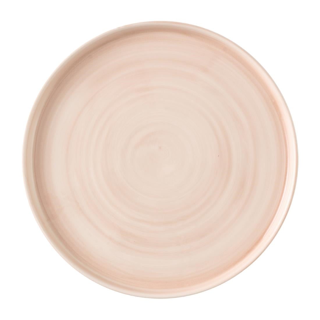 Churchill Stonecast Canvas Coral Walled Plates 280mm (6 Pack)