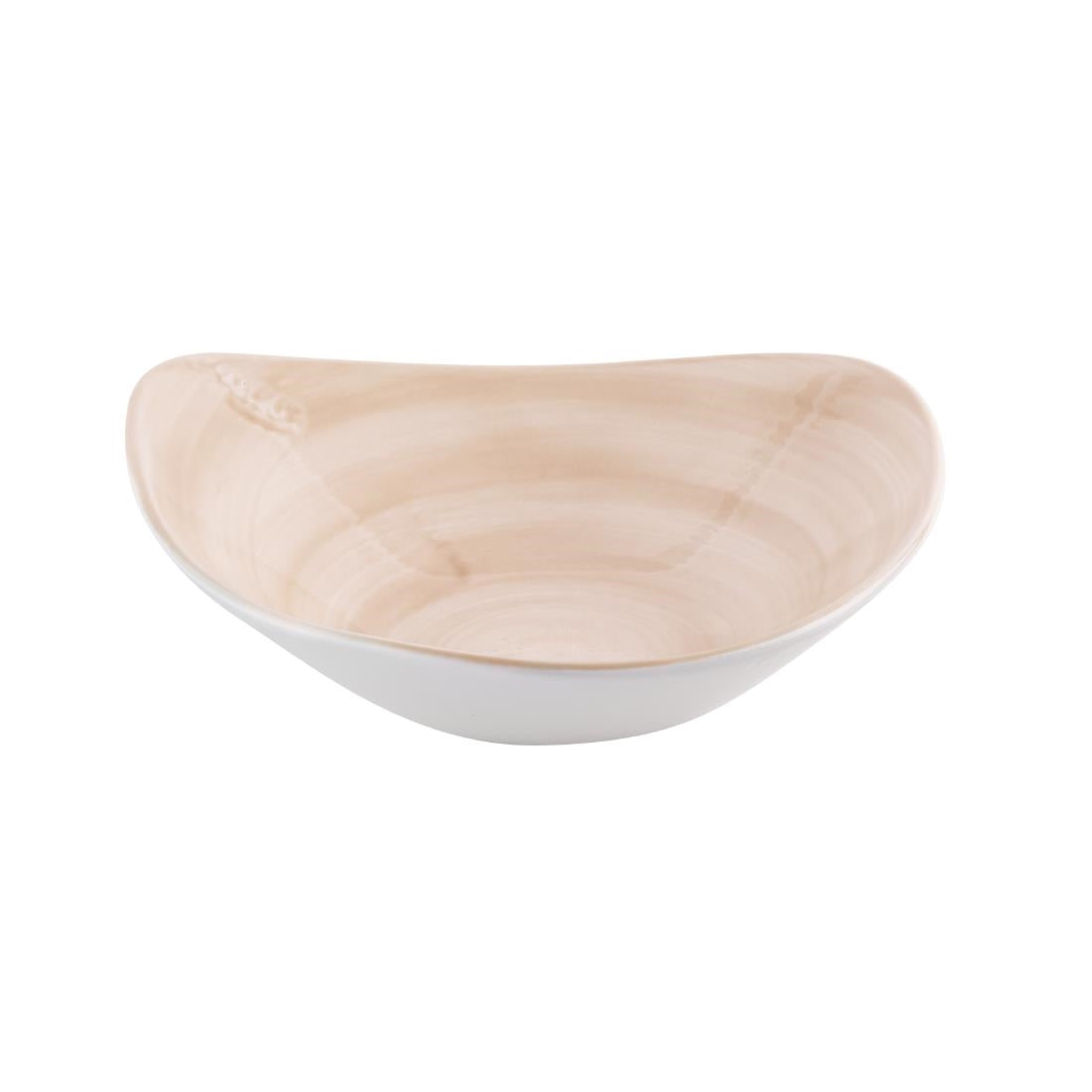 Churchill Stonecast Canvas Coral Lotus Bowls 228mm (12 Pack)