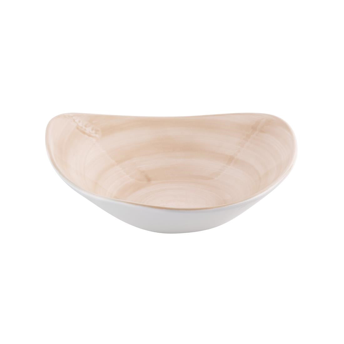 Churchill Stonecast Canvas Coral Lotus Bowls 177mm (12 Pack)
