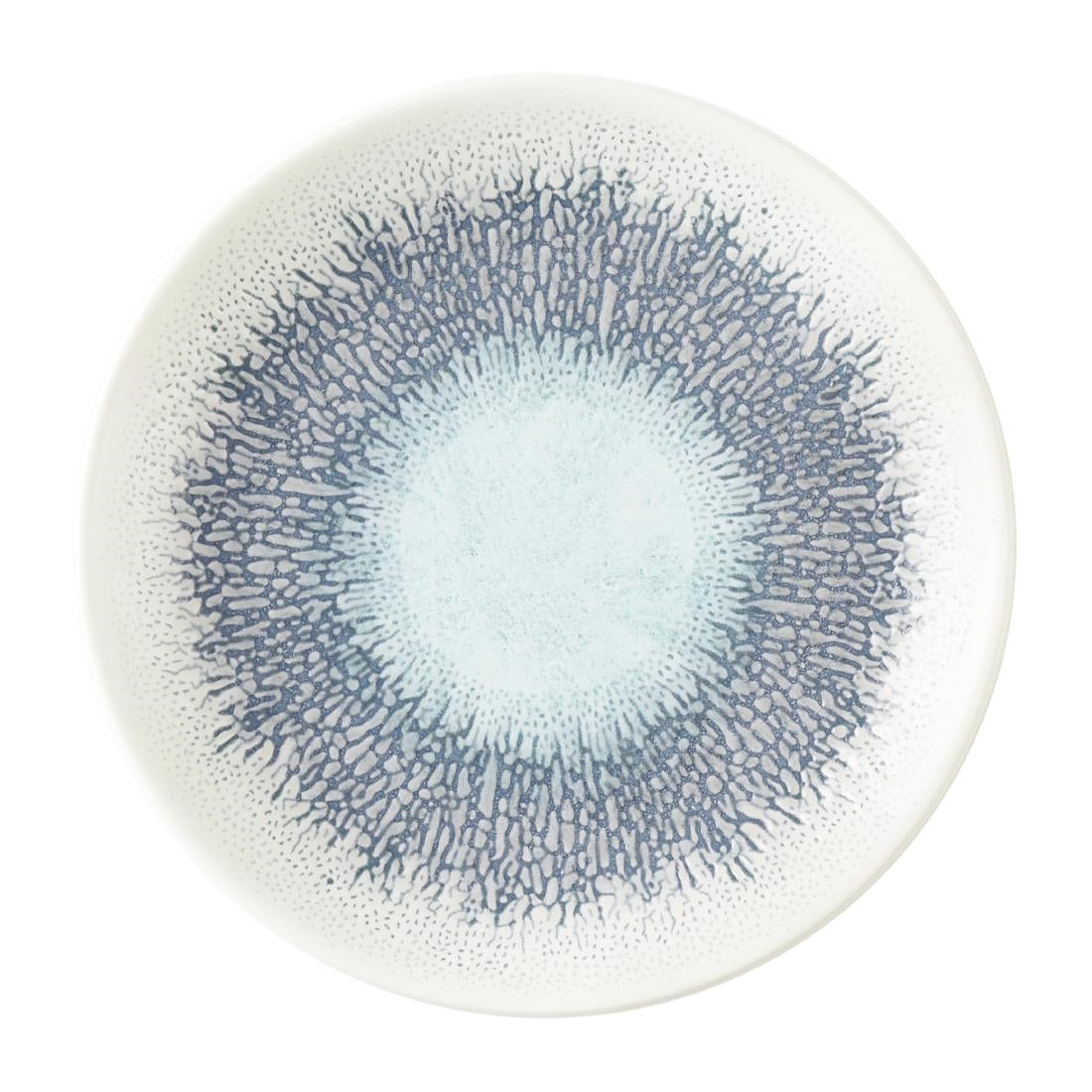 Churchill Studio Prints Fusion Blue Coupe Plates 165mm (12 Pack)