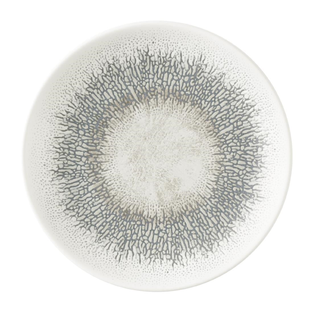 Churchill Studio Prints Fusion Grey Coupe Plates 165mm (12 Pack)