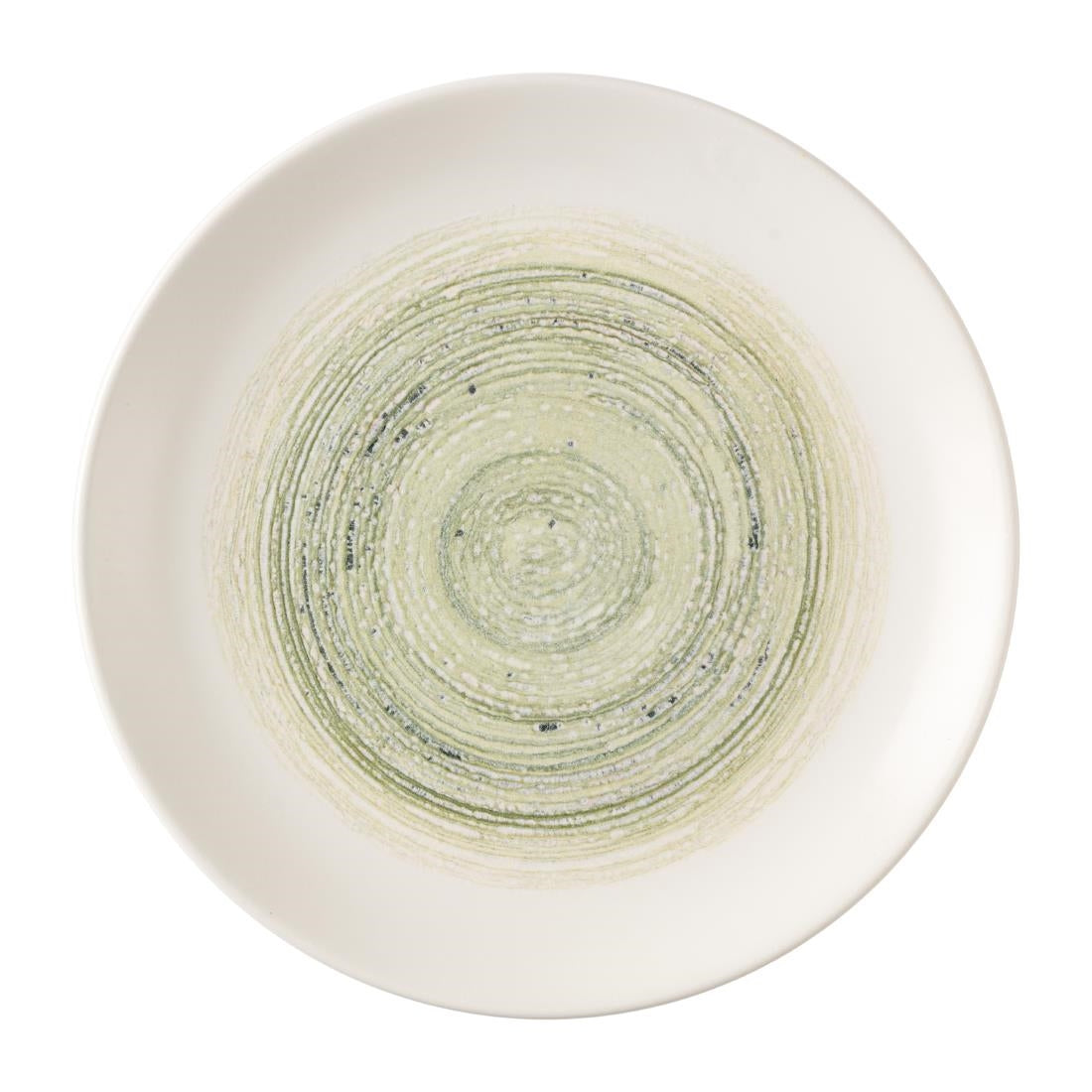 Churchill Elements Fern Evolve Coupe Plates 285mm (12 Pack)