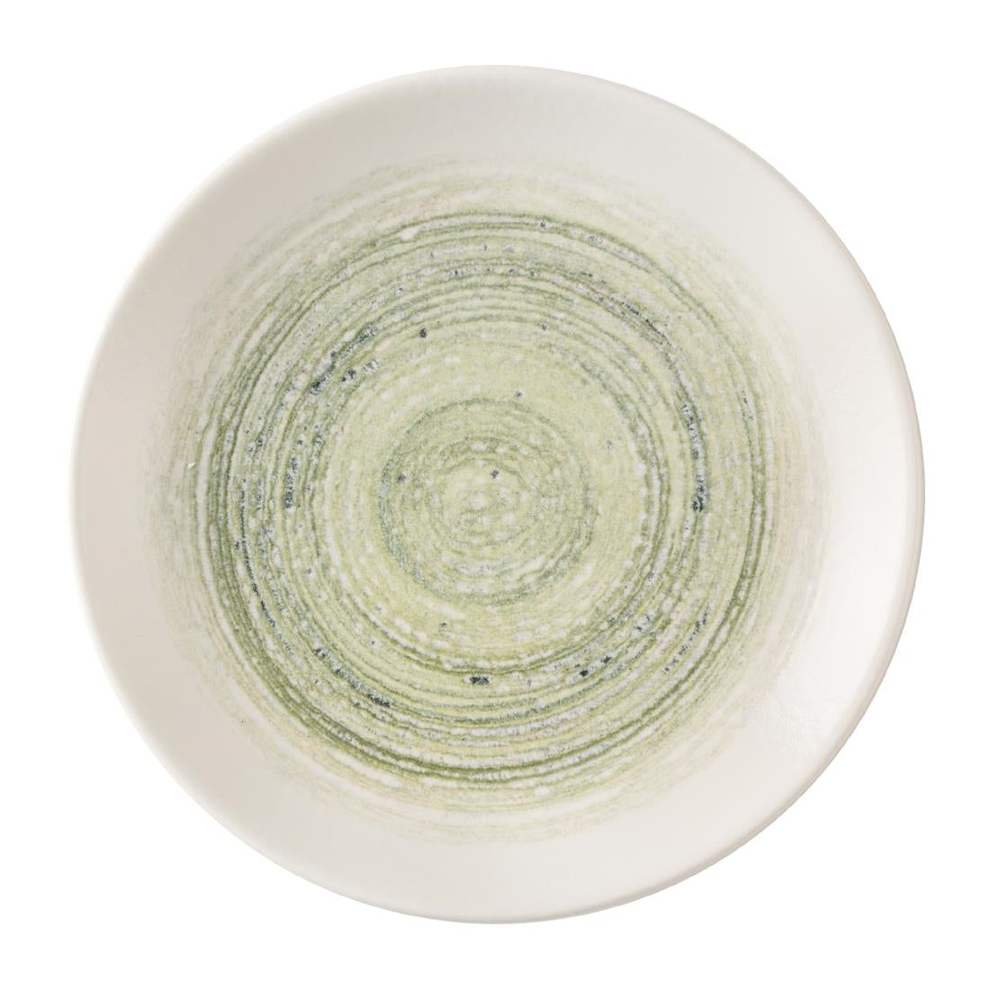 Churchill Elements Fern Evolve Coupe Plates 165mm (12 Pack)
