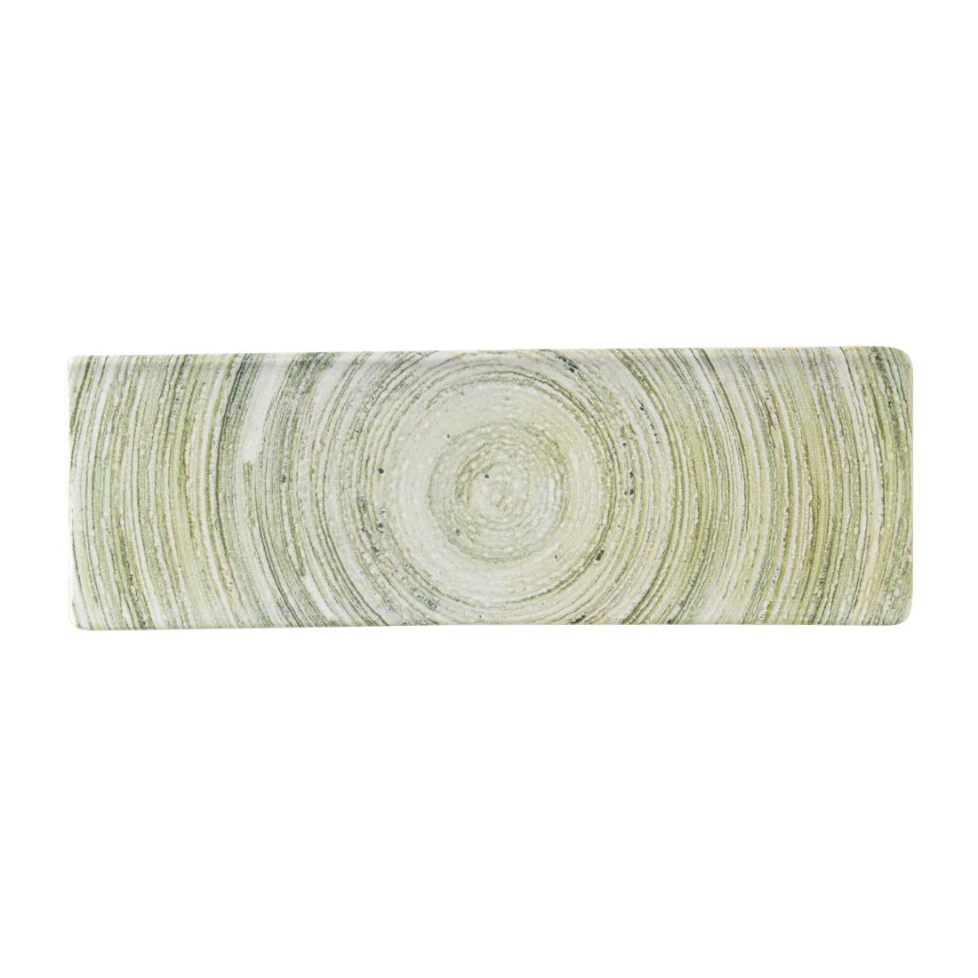 Churchill Elements Fern Oblong Plates 330 x 110mm (6 Pack)
