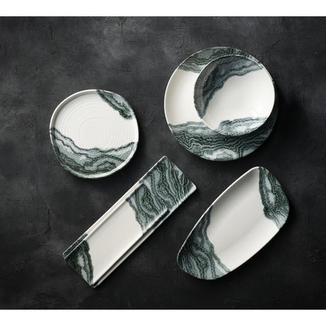 Churchill Tide Black Evolve Coupe Plates 260mm (12 Pack)