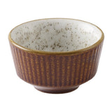 Churchill Nourish Cinnamon Brown Barley White Kochi Dip Pots 60ml (12 Pack)
