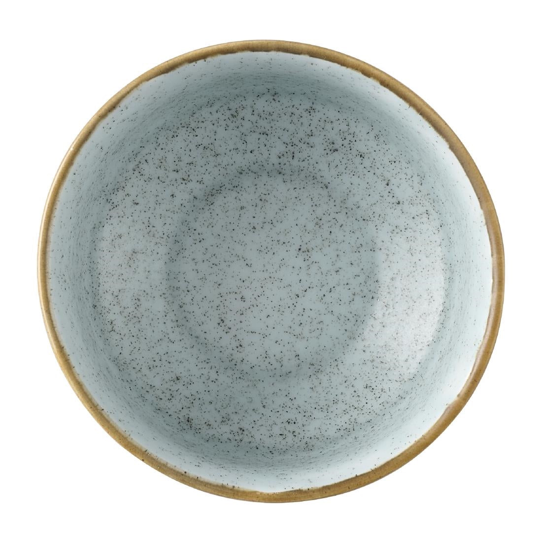 Churchill Nourish Cinnamon Brown Duck Egg Kochi Shallow Bowls 266ml (12 Pack)