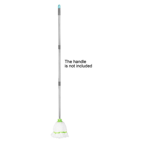 Jantex Connect Microfibre Mop Head Green Stripe 150g