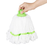 Jantex Connect Microfibre Mop Head Green Stripe 150g