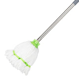 Jantex Connect Microfibre Mop Head Green Stripe 150g