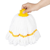 Jantex Connect Microfibre Mop Head Yellow Stripe 150g