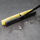 Jantex Heavy Duty Broom & Handle Set with Squeegee 24"