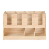 Olympia Cup and Condiment Station Hevea Wood 450x120x240mm