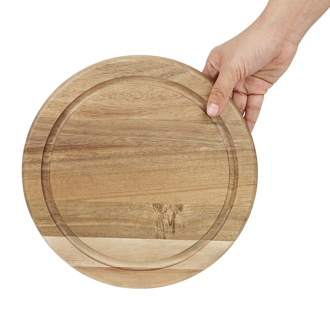 Olympia Round Acacia Wood Board for HW798 200mm Dome