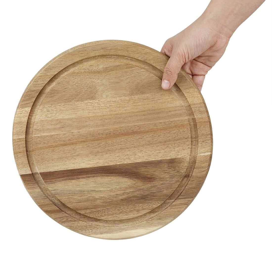 Olympia Round Acacia Wood Board for HW799 240mm Dome