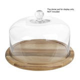 Olympia Round Acacia Wood Board for CS014 Dome
