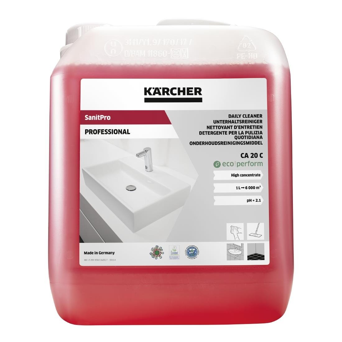 Karcher SanitPro Daily Cleaner CA 20 C eco!perform 5Ltr