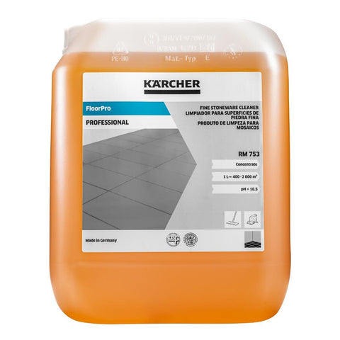 Karcher FloorPro Fine Stoneware Cleaner RM 753 - 10Ltr