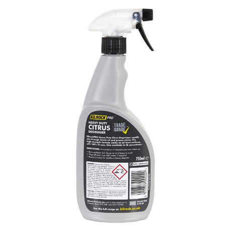 KilrockPRO Heavy Duty Citrus Degreaser 750ml