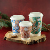 Vegware Christmas Double Wall Hot Cup 89-Series 12oz (500 pack)