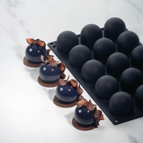 Pavoni Sphere 40ml Time Bachour Mould 300x175mm