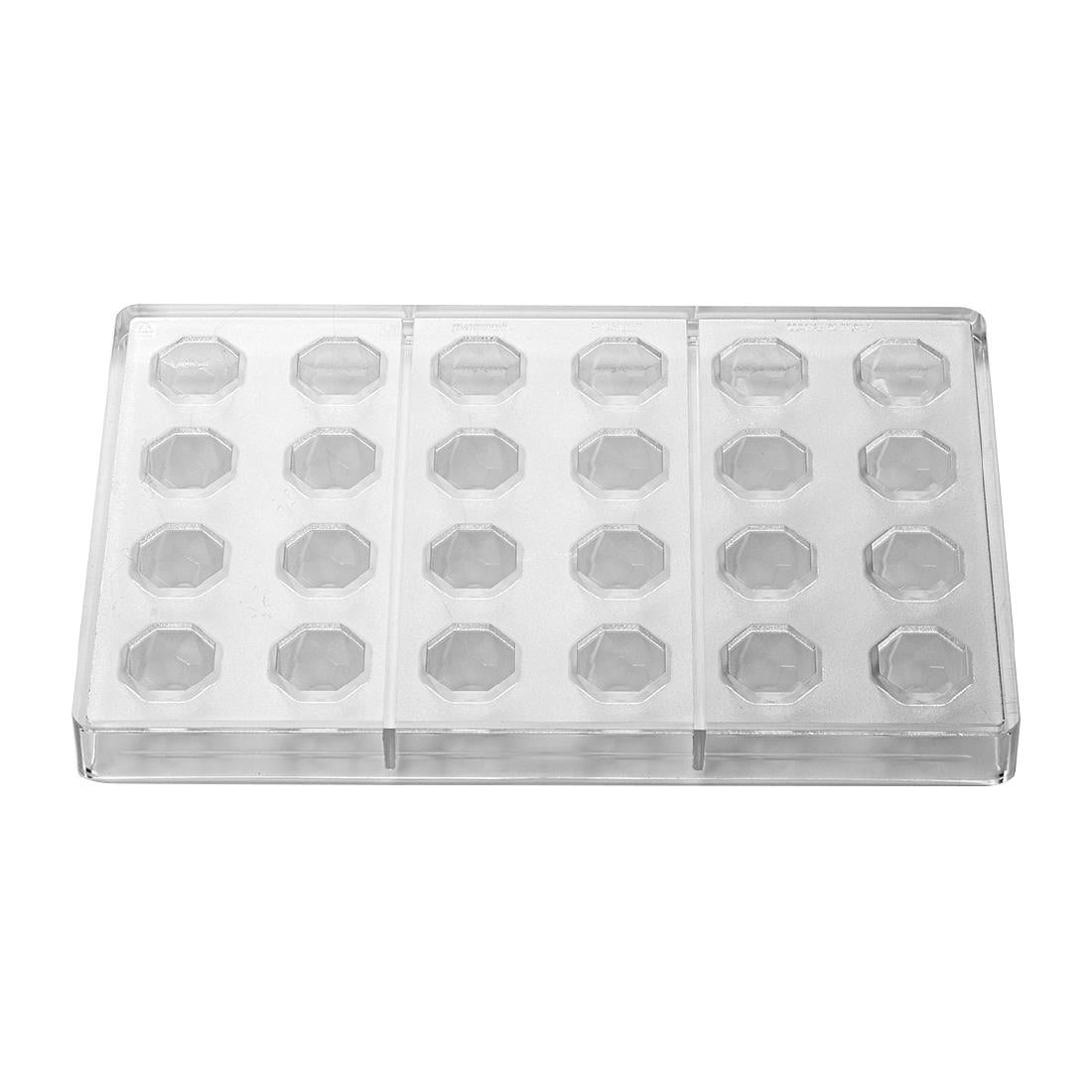 Pavoni Traditional 25x14mm Diamond Praline Mould 275x175mm