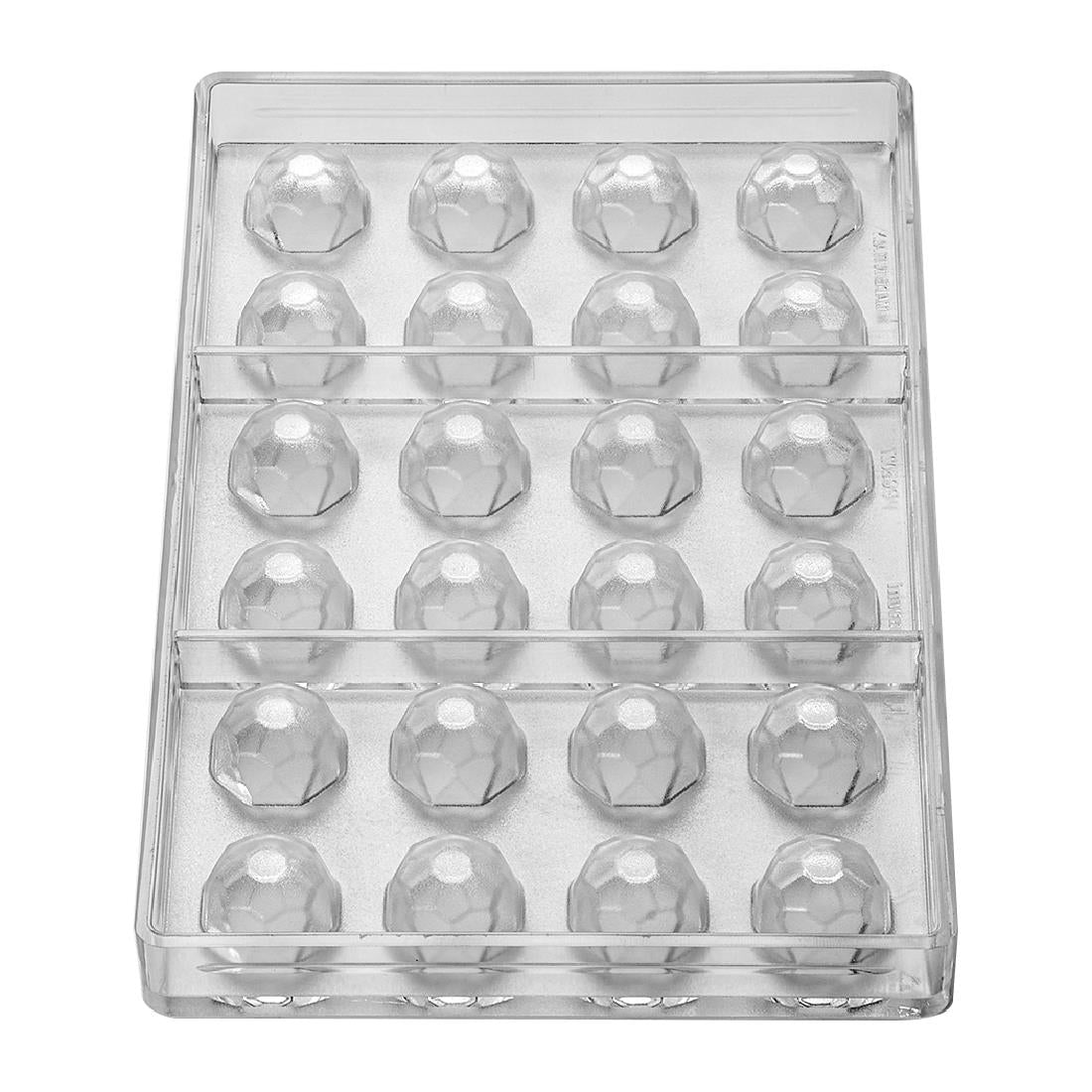 Pavoni Traditional 25x14mm Diamond Praline Mould 275x175mm