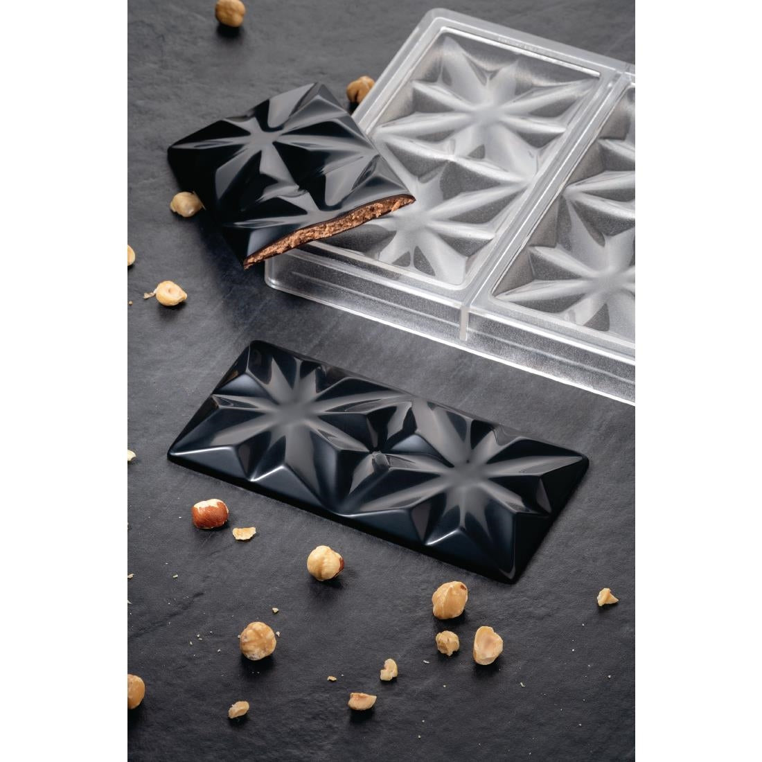 Pavoni Edelweiss By Vallee Chocolate Bar Mould 275x 75mm
