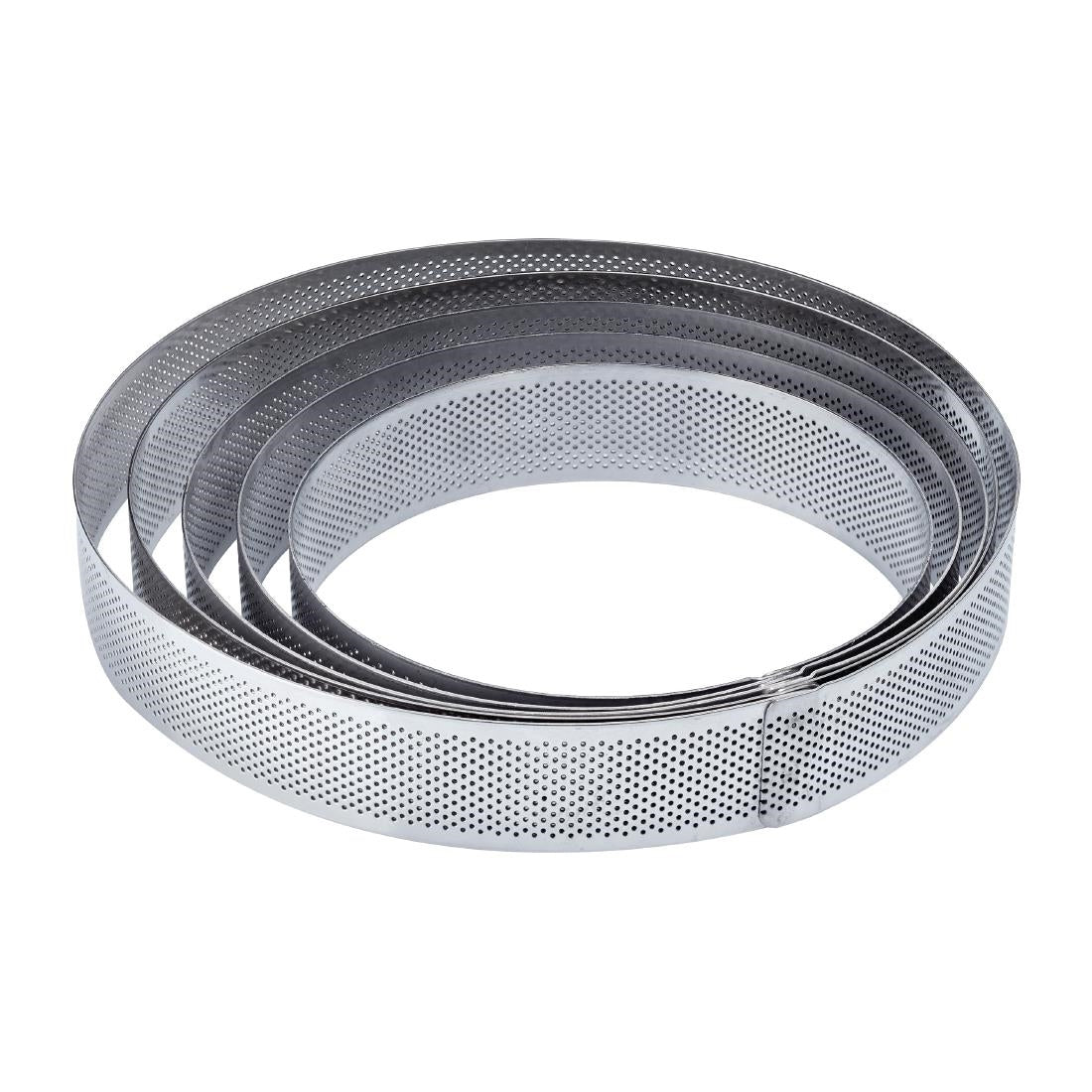 Pavoni Round Stainless Steel Mould 150x35mm