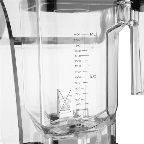 Buffalo Digital Silent Bar Blender 1.8Ltr with 2x Jugs Bundle