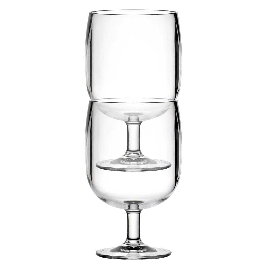 Utopia Eden Stacking Wine Glasses 360ml (6 Pack)