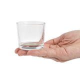 Utopia Alanya Glass Candle Holders (48 Pack)