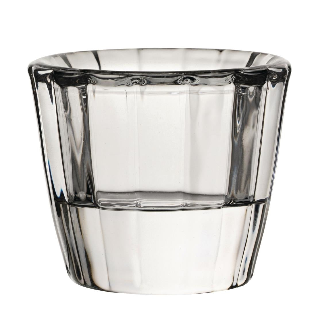 Utopia Ribbed Clear Nightlight Holders (12 Pack)