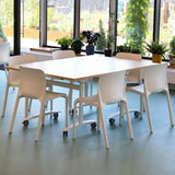 Origin POP Chair Traffic White 480x500x790mm (2 Pack)