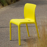 Origin POP Chair Sulfur Yellow 480x500x790mm (2 Pack)