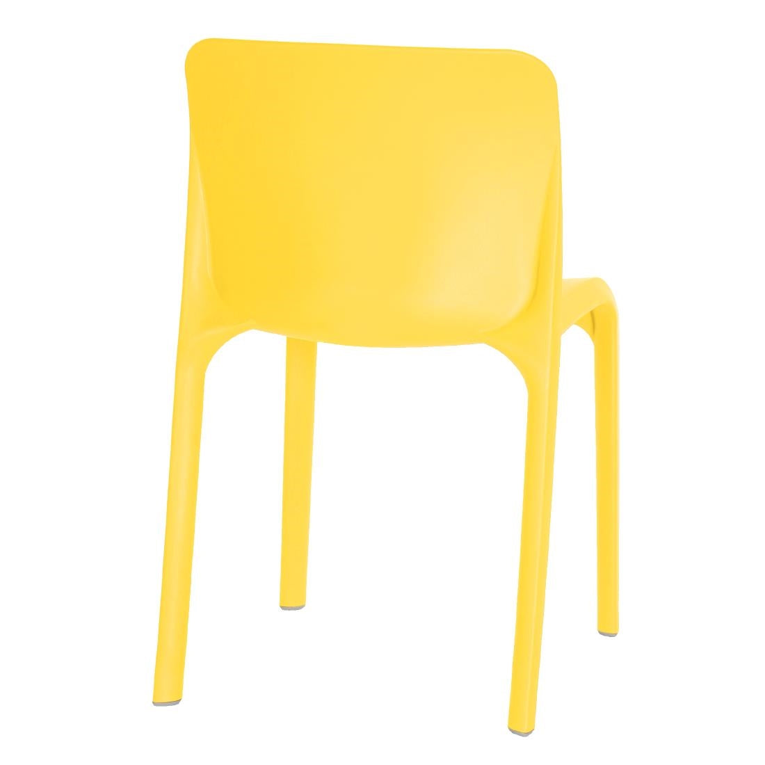 Origin POP Chair Sulfur Yellow 480x500x790mm (2 Pack)