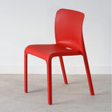 Origin POP Chair Pure Red 480x500x790mm (2 Pack)