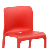 Origin POP Chair Pure Red 480x500x790mm (2 Pack)
