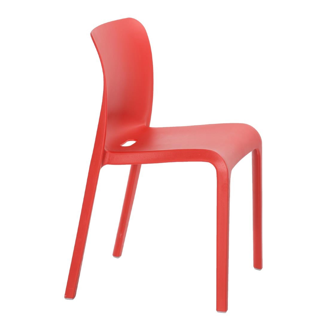 Origin POP Chair Pure Red 480x500x790mm (2 Pack)