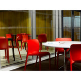 Origin POP Chair Pure Red 480x500x790mm (2 Pack)