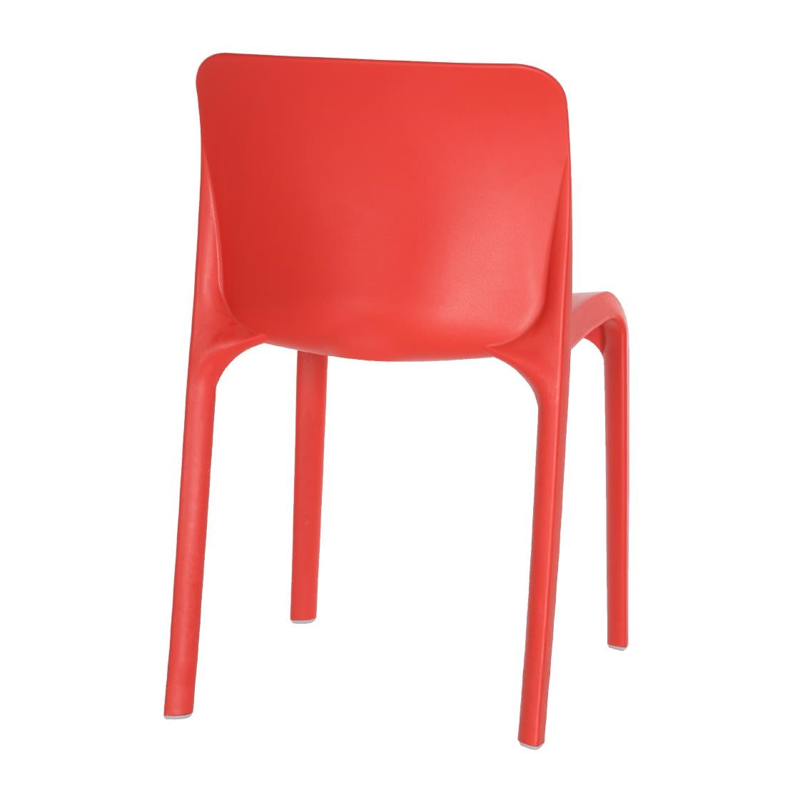 Origin POP Chair Pure Red 480x500x790mm (2 Pack)