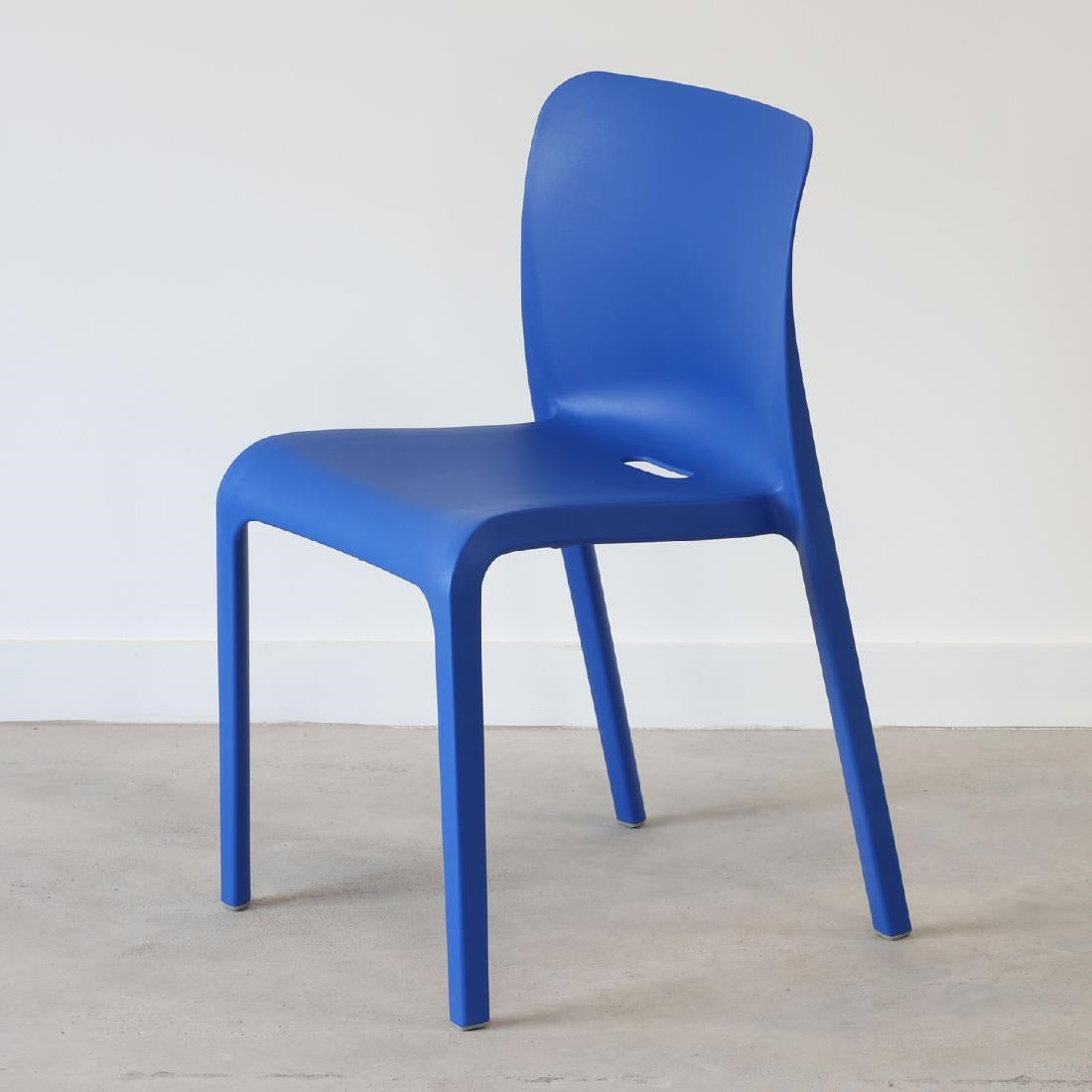 Origin POP Chair Marine Blue 480x500x790mm (2 Pack)