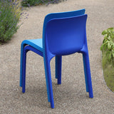 Origin POP Chair Marine Blue 480x500x790mm (2 Pack)