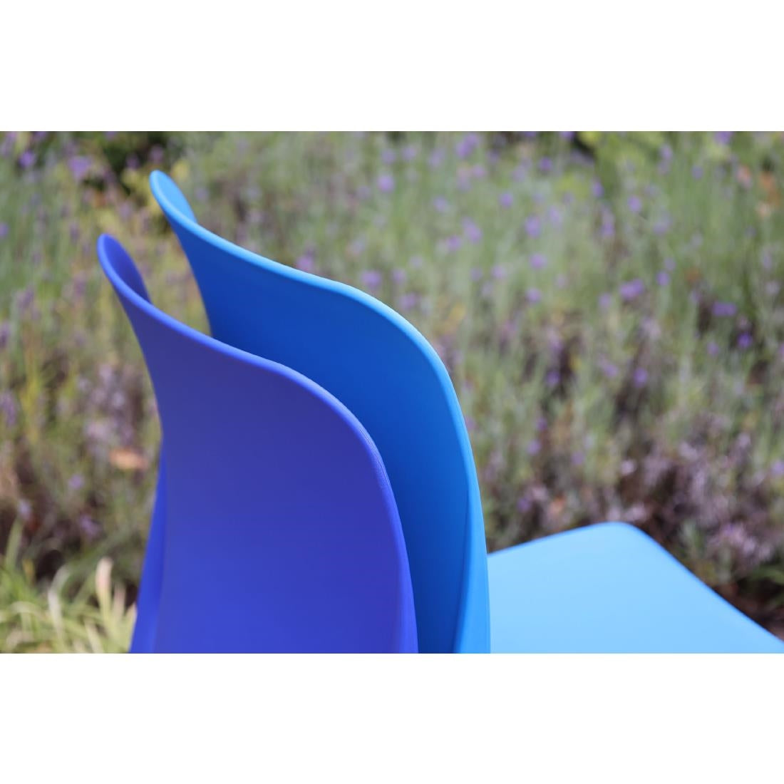 Origin POP Chair Marine Blue 480x500x790mm (2 Pack)