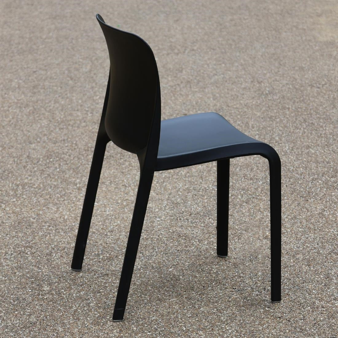 Origin POP Chair Traffic Black 480x500x790mm (2 Pack)