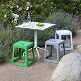Origin Base Stool May Green 400x400x440mm (2 Pack)