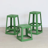 Origin Base Stool May Green 400x400x440mm (2 Pack)