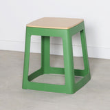 Origin Base Stool May Green 400x400x440mm (2 Pack)