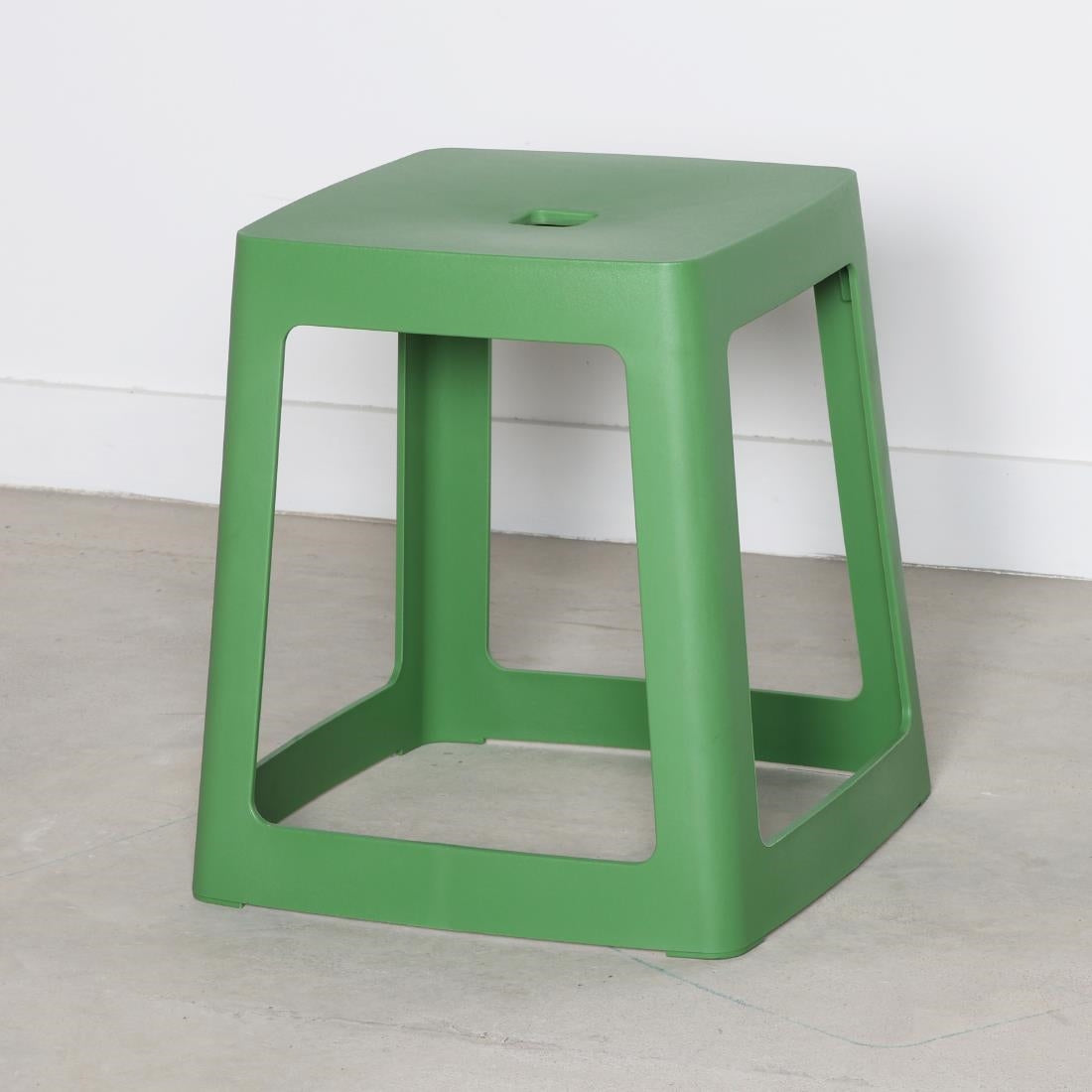 Origin Base Stool May Green 400x400x440mm (2 Pack)