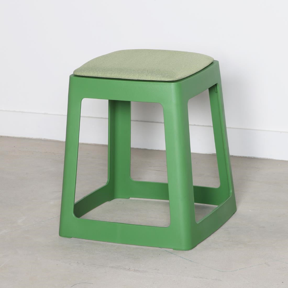 Origin Base Stool May Green 400x400x440mm (2 Pack)